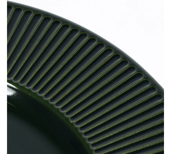Обеденная тарелка FIORETTA EMERALD GREEN 27 см TDP470