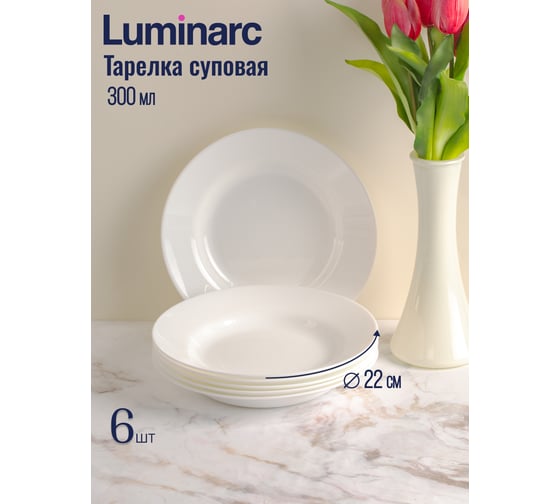 Столовый набор LUMINARC PLUMI 18 предметов V5586