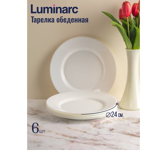 Столовый набор LUMINARC PLUMI 18 предметов V5586