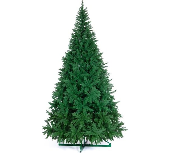 Ель ствольная Crystal Trees Валенсия Интерьерная хвоя-ре (100% литье), зеленая, 3 м 57300 1