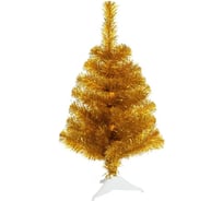 Ель искусственная новогодняя Crystal Trees ГРУШЕВОЕ ЗОЛОТО 60 см, ПВХ KP20060
