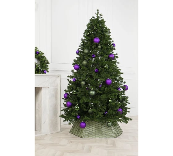 Ель искусственная новогодняя Crystal Trees МЕТЕЛИЦА 250 см, литая KPt-10250