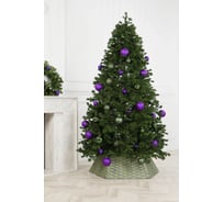 Ель искусственная новогодняя Crystal Trees МЕТЕЛИЦА 210 см, литая KPt-10210