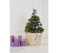 Ель искусственная новогодняя Crystal Trees МЕТЕЛИЦА 60 см, литая KPt-10060