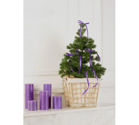 Ель искусственная новогодняя Crystal Trees МЕТЕЛИЦА 60 см, литая KPt-10060