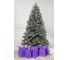 Ель искусственная новогодняя Crystal Trees МОНСЕРРАТ в снегу, с вплетенной гирляндой, 210 см, литая KP62180SL KP62210SL 1