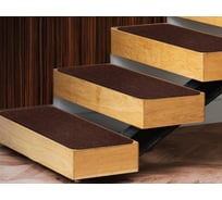 Самоклеющаяся накладка на ступень ComeForte 25x75см коричневый SS-4002