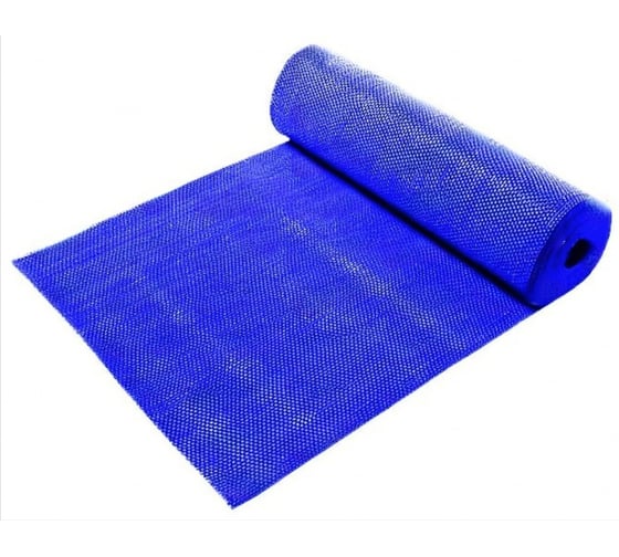 Противоскользящая дорожка ComeForte ПВХ S-mat Zig Zag 0,9x12 м, 8 мм, светло-синий, SM-012