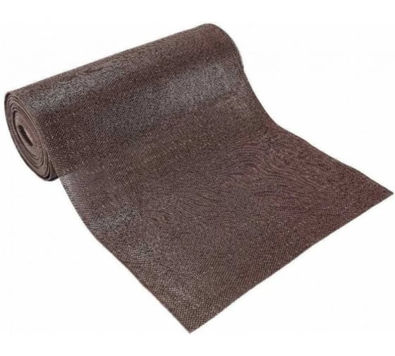 Противоскользящая дорожка ComeForte ПВХ S-mat Zig Zag 0,9x12 м, 8 мм, коричневый, SM-011