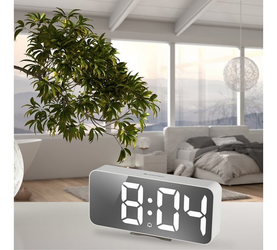 Часы Bresser MyTime Echo FXL, белые 77150