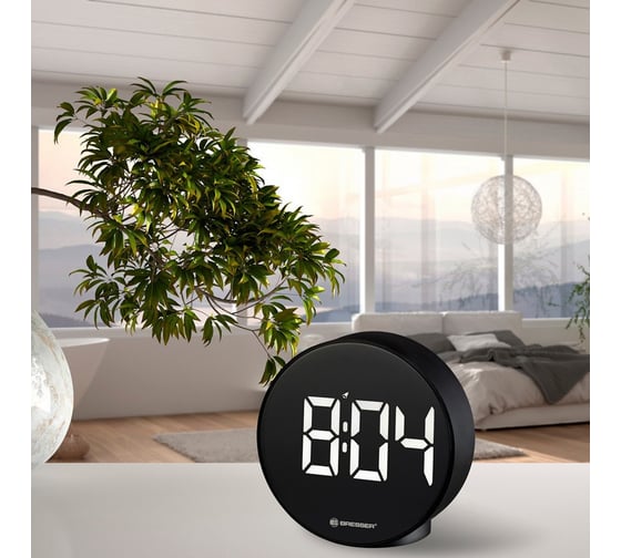 Часы Bresser MyTime Echo FXR, черные 77032