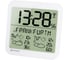 Настенные часы Bresser MyTime Meteotime LCD, белые 74649 2