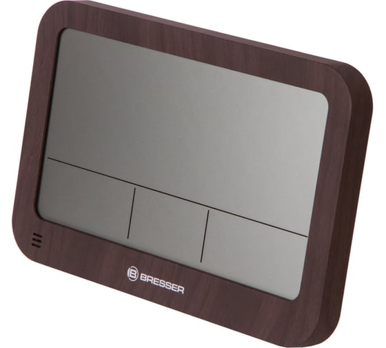Настенные/настольные часы Bresser MyTime MC LCD в корпусе под дерево 75695
