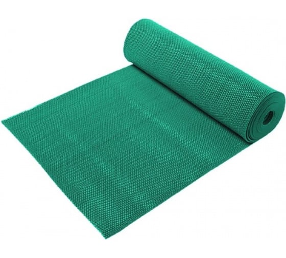 Противоскользящая дорожка ComeForte ПВХ S-mat Zig Zag 1,2x15 м, 5 мм, зеленый, SM-08