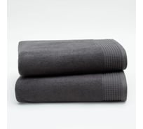 Полотенца махровые Guten Morgen Винарн, Графит 70x140 см, 2 шт. НПМ-ВГ-70-140-2