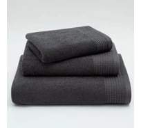 Полотенца махровые Guten Morgen Винарн, Графит 30x30 см, 50x90 см, 70x140 см НПМ-ВГ-30-50-70