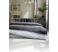 Комплект постельного белья CASADELGUSTO евро, Gradiente de Grafito (Перкаль 200H) 22682