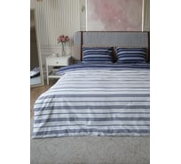 Комплект постельного белья CASADELGUSTO евро, Océano Azul (Перкаль 200H) 22694