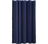 Штора однотонная MONA LIZA МЛ703/22М софт-рогожка, синий, 200*270 4670093481503