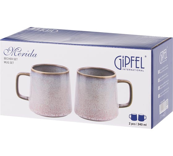 Набор кружек Gipfel Merida 340 мл 43285