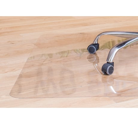 Защитный коврик для напольных покрытий BSL-office, поликарбонат, 90х120 см, глянец, толщина 1 мм 1010091200