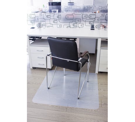 Защитный коврик для напольных покрытий BSL-office, полипропилен, 100х120 см, матовый, толщина 1,2 мм 1212101201