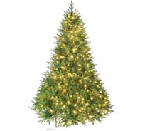 Искусственная ель BEATREES California зеленая, 570 LED ламп, теплый белый цвет, 2.1 м 1050121Л