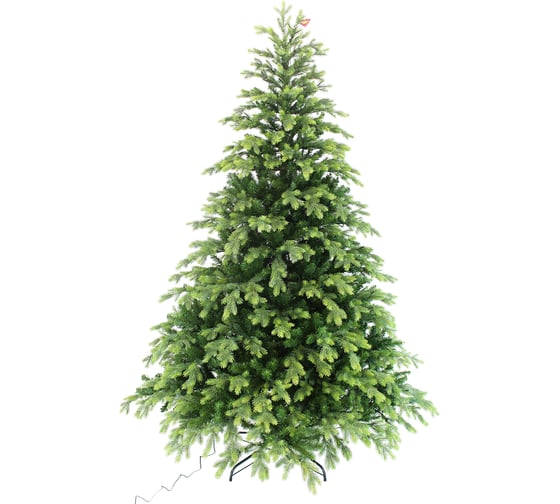 Искусственная ель BEATREES Emerald зеленая, 1440 LED ламп, теплый белый цвет, 3.6 м 1050236Л