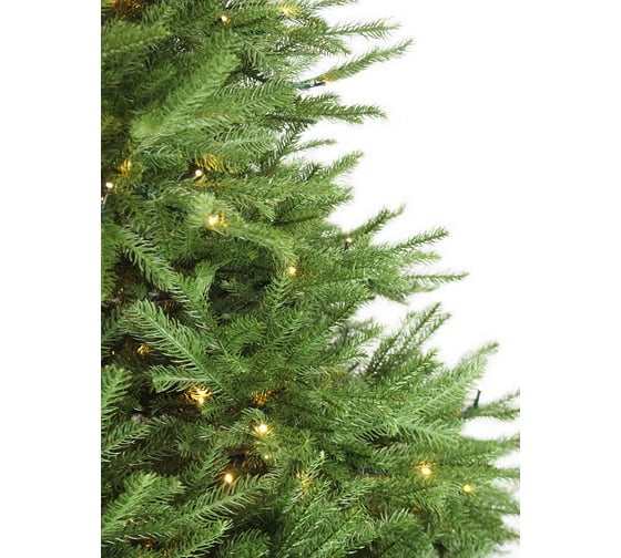 Искусственная ель BEATREES California зеленая, 1250 LED ламп, теплый белый цвет, 3 м 1050130Л