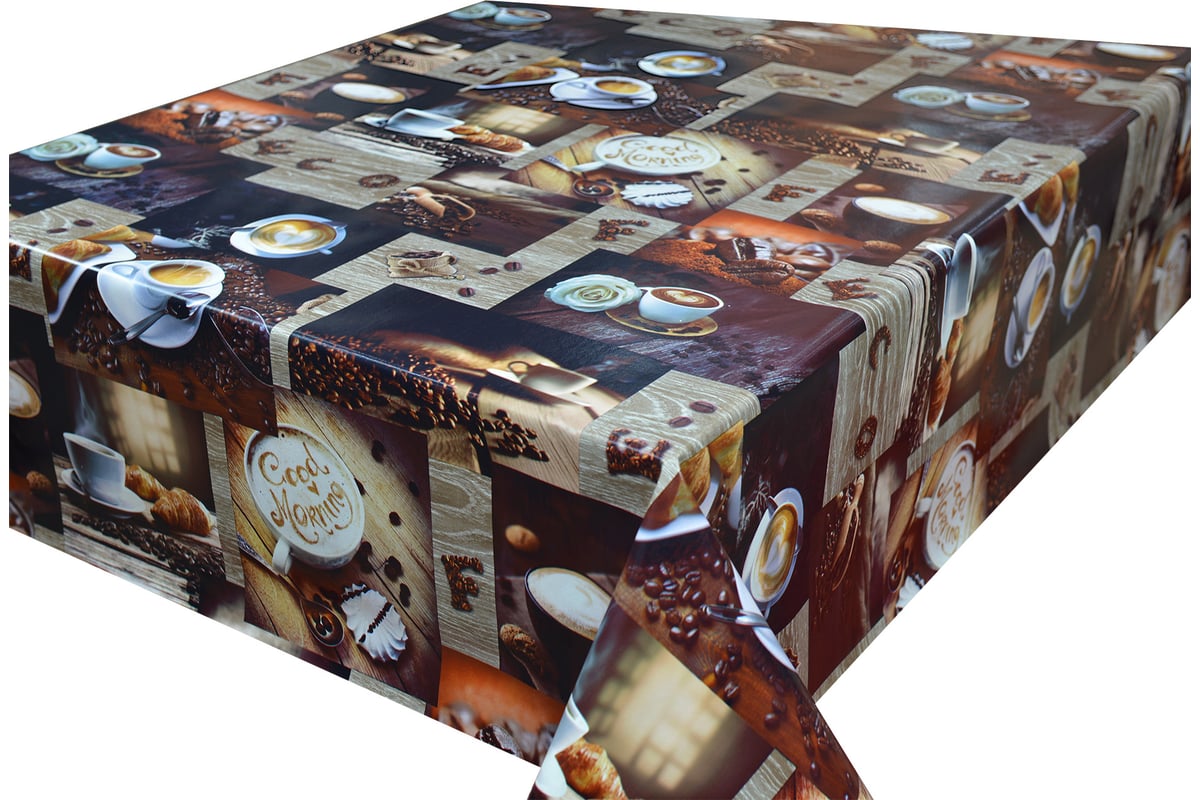 Клеенка ПВХ на нетканой основе Dekorelle Glance 095, 1,4x20 м GL095 ...