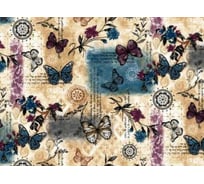 Клеенка ПВХ на нетканой основе Dekorelle Jakline, 1,4x20 м 120
