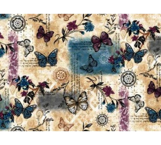 Клеенка ПВХ на нетканой основе Dekorelle Jakline, 1,4x20 м 120 1