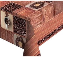 Клеенка ПВХ на нетканой основе Dekorelle Jakline, 1,4x20 м 117