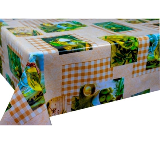 Клеенка ПВХ на нетканой основе Dekorelle Jakline 0, 1,4x20 м 68 1