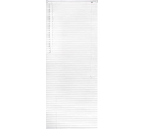 Горизонтальные жалюзи BRABIX 50x155 см пластик цвет белый 606024