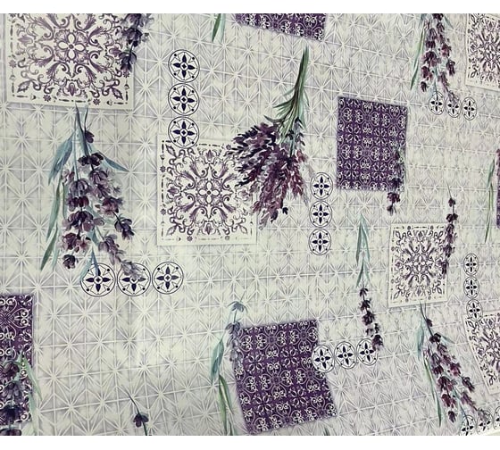 Клеенка ПВХ на нетканой основе Dekorelle Jakline, 1,4x20 м 490 1