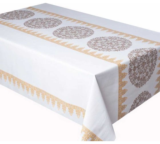 Клеенка ПВХ на тканевой основе Dekorelle Adèle 275, 1,4х20 м A275 1