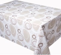 Клеенка ПВХ на тканевой основе Dekorelle Adèle 252, 1,4х20 м A252