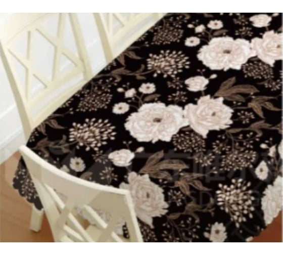 Клеенка ПВХ на тканевой основе Dekorelle Adèle 608, 1,4х20 м A608 1