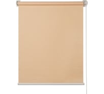 Рулонная штора ПраймДекор Стандарт мини, светлый абрикос, 43х170 см 3043007