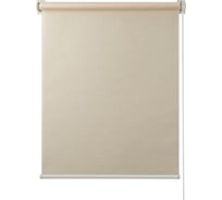 Рулонная штора ПраймДекор Пейсли жаккард миниролло, бисквит, 43х170 см 3043064