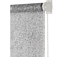 Рулонная штора ПраймДекор Мозаика миниролло, серебро, 62x170 см 42062121