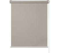 Рулонная штора ПраймДекор Стандарт мини, светло-серый, 57х170 см 3057011