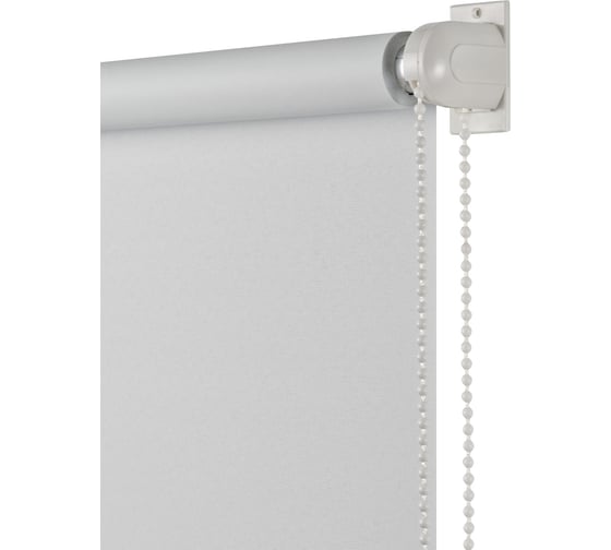 Рулонная штора ПраймДекор миниролло blackout, белый, 57х170 см 11057001 1