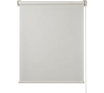 Рулонная штора ПраймДекор жаккард миниролло, слоновая кость, 52х170 см 3052012