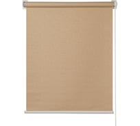 Рулонная штора ПраймДекор стандарт мини, темный беж, 37x170 см 3037010