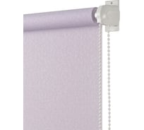 Рулонная штора ПраймДекор жаккард миниролло, сиреневый, 90х170 см 3090101