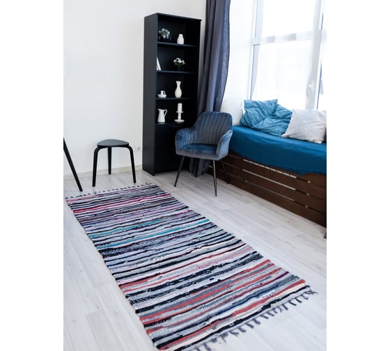 Напольный хлопковый коврик ComeForte Бомбей 60x120 см CR-003
