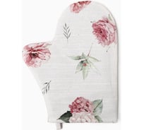 Варежка-прихватка Этель Bloom 20x27 см, 100% хлопок, 210 г/м2 10826598