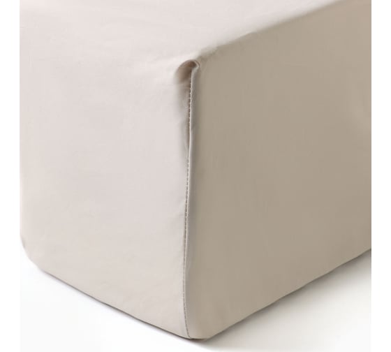 Простыня на резинке Этель Ivory 180*200+30 см , 100% хлопок, перкаль (300 нитей) 10682977